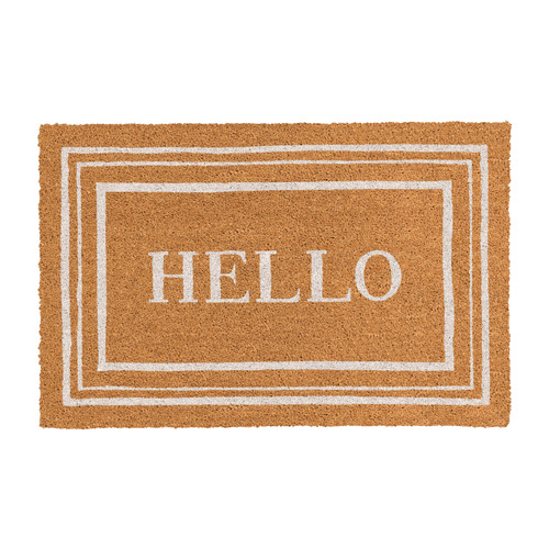 Ivory Polo Hello Coir Rug
