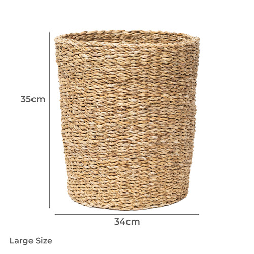 3 Piece Marco Seagrass Basket Set