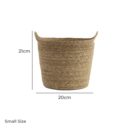 4 Piece Bromley Seagrass Basket Set