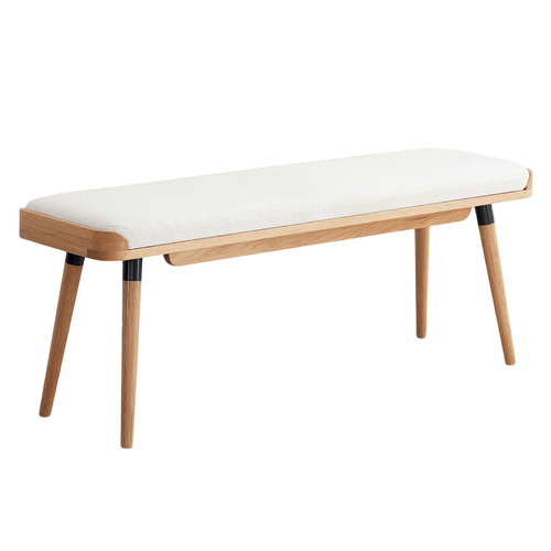 Modern Collective Zaynah Upholstered Ottoman Bench | Temple & Webster