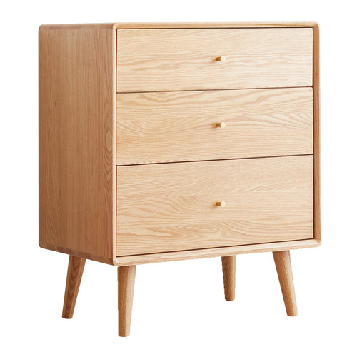 Modern Collective Ashton Oak Wood Chest of Drawer | Temple & Webster