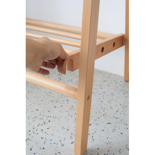 Baros European Beech Wood Clothing Rack