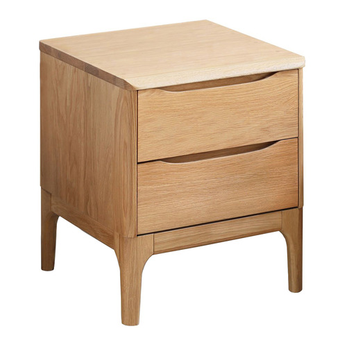 American oak deals bedside table