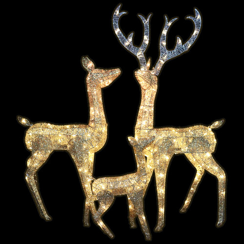 Salween LED Family Reindeer Motif Lights