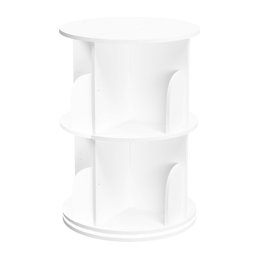 Freya 2 Tier Rotating Bookshelf