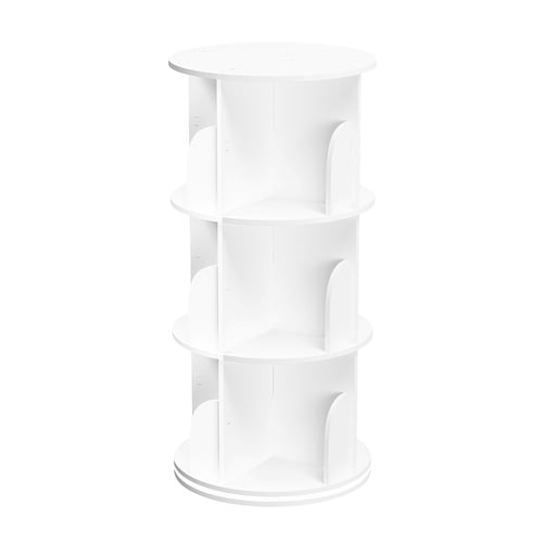 Freya 3 Tier Rotating Bookshelf