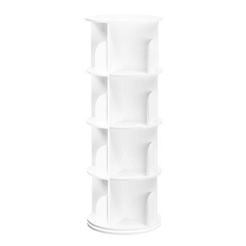 Freya 4 Tier Rotating Bookshelf