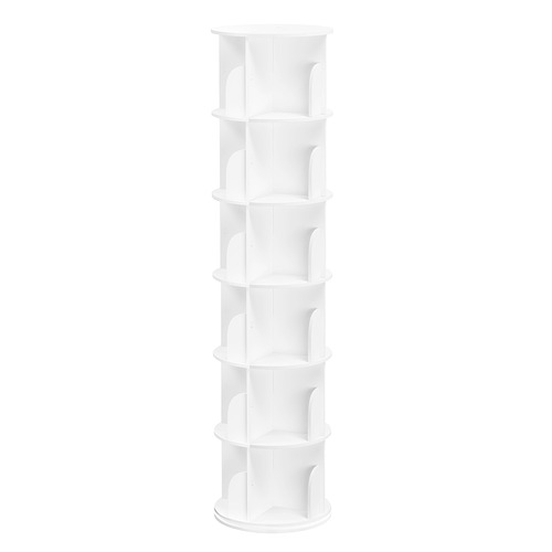 Freya 6 Tier Rotating Bookshelf