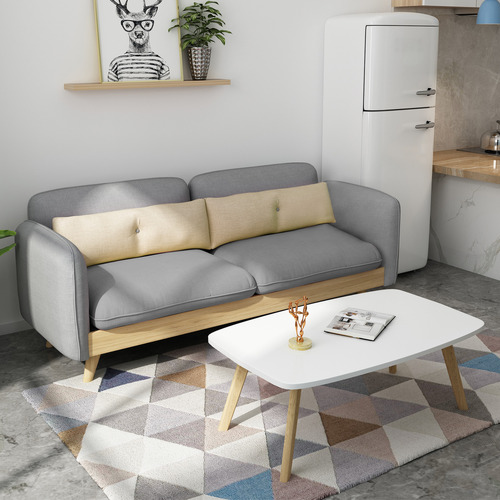 Corelli 2 Seater Linen-Blend Sofa | Temple & Webster