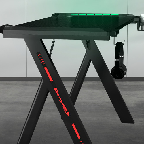Max RGB LED Gaming Desk