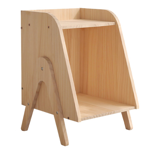 Dhara Pine Wood Nightstand