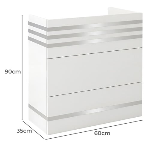 60cm Gael Reception Desk