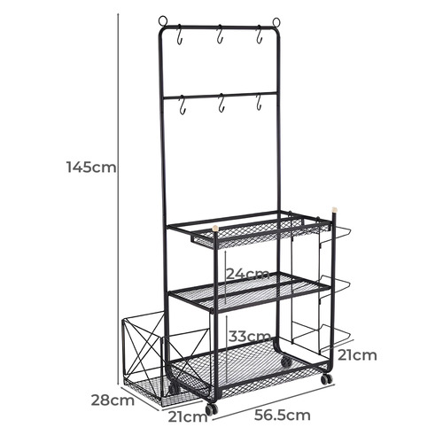 Shyla Sports Equipment Storage Rack