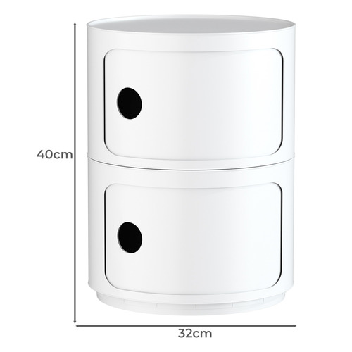 Centrera 2 Tier Storage Cabinet