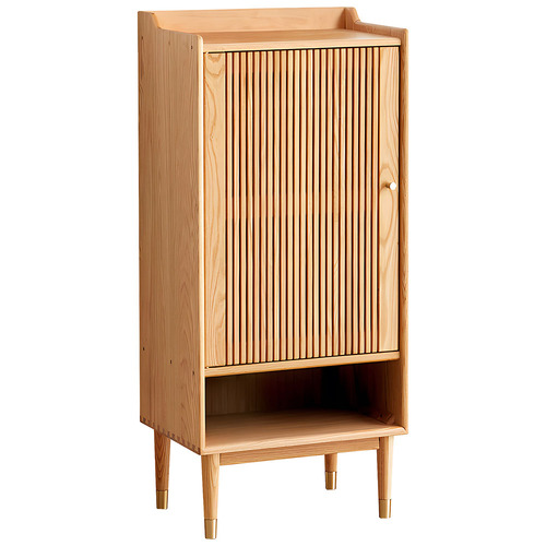 Gretchen Oak Wood Shoe Cabinet