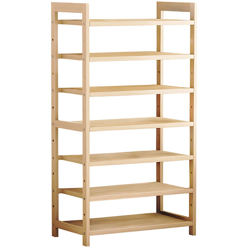 Horizon 7 Tier Bamboo Shelving Unit