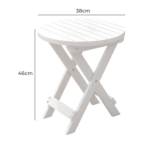Prince Outdoor Bamboo Side Table