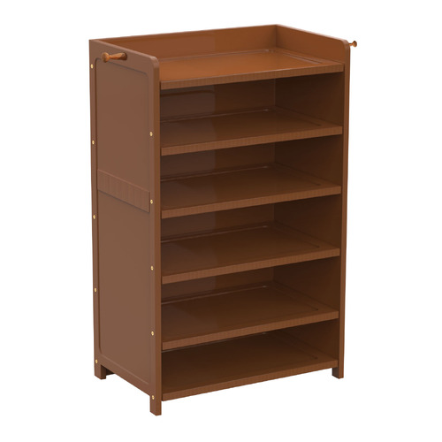 Kevin Bamboo Shoe Display Cabinet Temple Webster