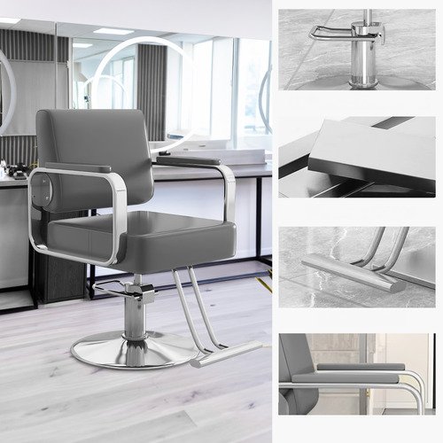 Veronica-Faux-Leather-Salon-Chair