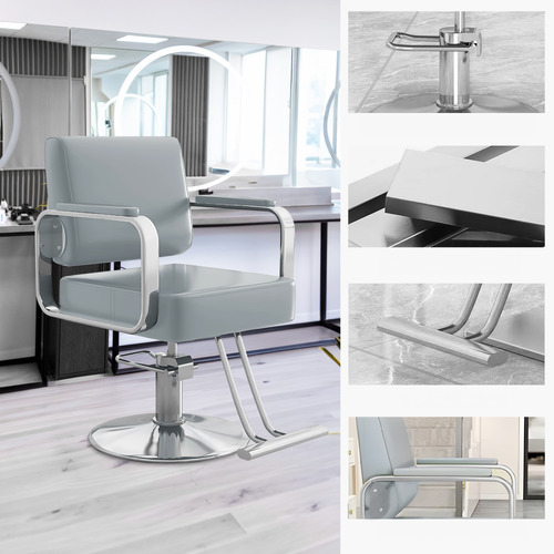 Veronica-Faux-Leather-Salon-Chair