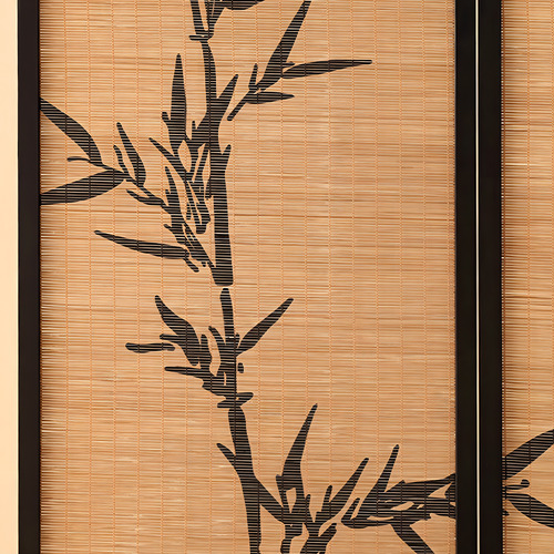 3 Panel Mucasa Fir Wood Room Divider