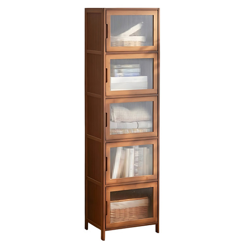 Hardik 5 Shelf Multi-Functional Cabinet
