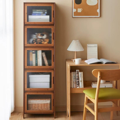 Hardik 5 Shelf Multi-Functional Cabinet