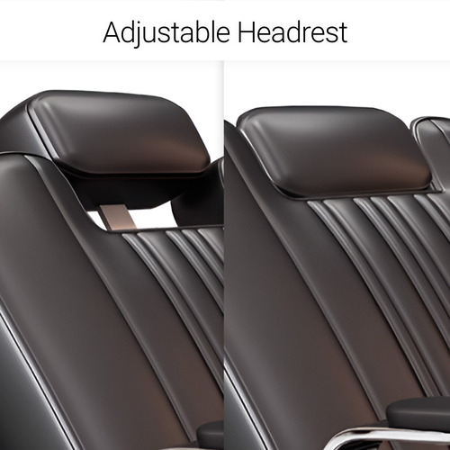Xyla Faux Leather Salon Chair