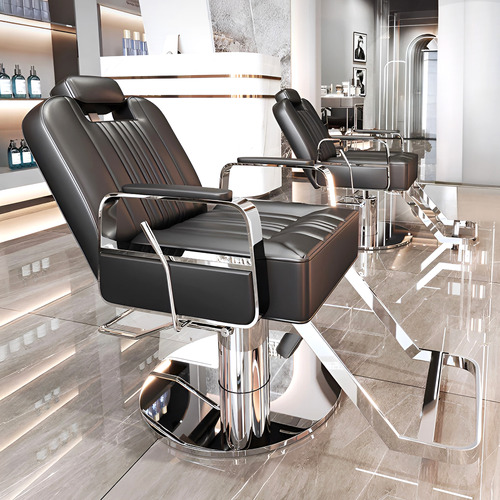 Xyla Faux Leather Salon Chair