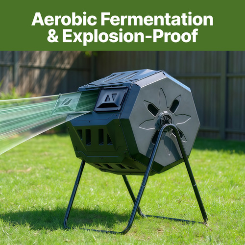 Max Dual Chamber Compost Bin