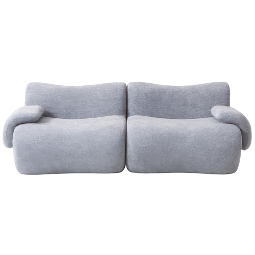 Luna 3 Seater Teddy Fleece Modular Sofa