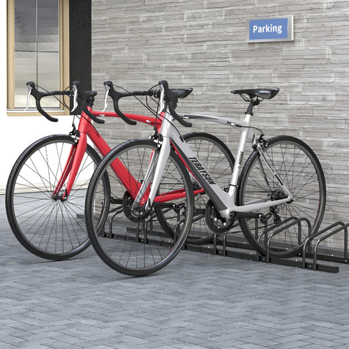 Rosie 3 Bicycle Iron Parking Stand
