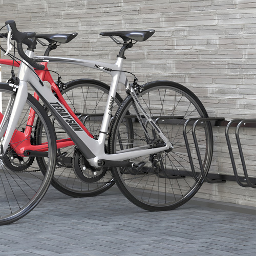Rosie 3 Bicycle Iron Parking Stand