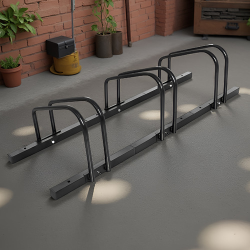 Rosie 3 Bicycle Iron Parking Stand