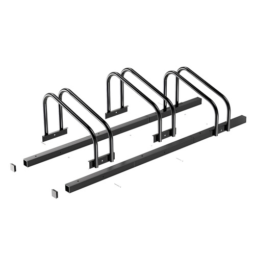 Rosie 3 Bicycle Iron Parking Stand