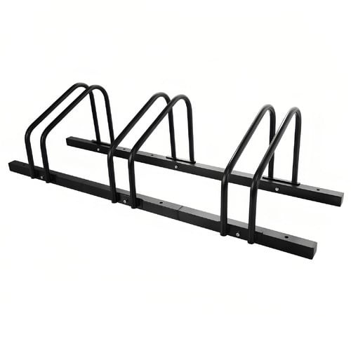 Rosie 3 Bicycle Iron Parking Stand