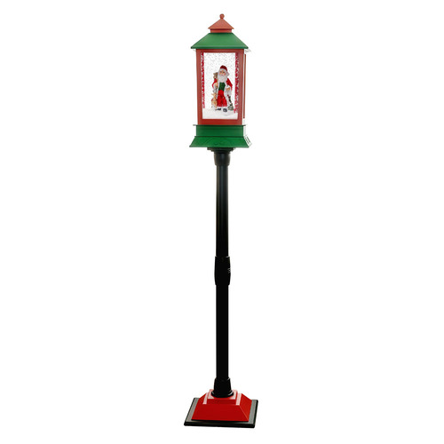 Dale Santa Christmas Lamp Post