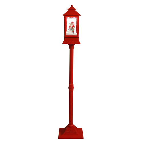 Barlow Snowman & Santa Christmas Lamp Post