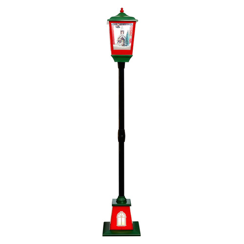 Caden Snowman LED Christmas Lamp Post