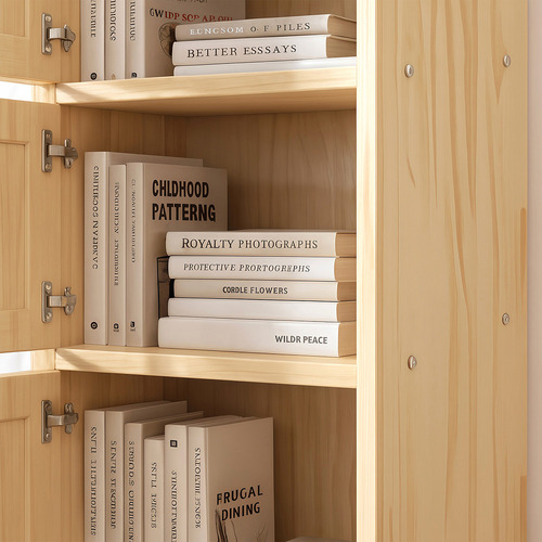 Arlo Bamboo 5 Shelf Bookcase
