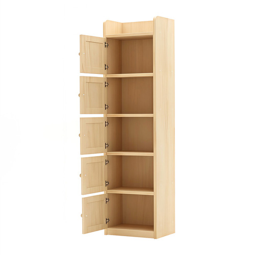 Arlo Bamboo 5 Shelf Bookcase