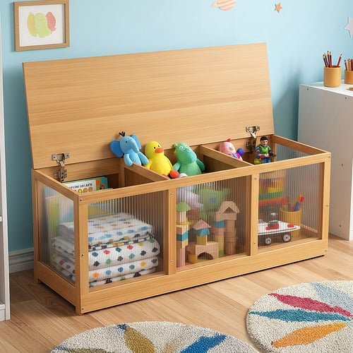 Meadow Bamboo Storage Box | Temple & Webster