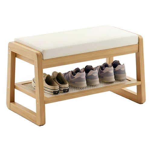 Iris Bamboo Shoe Storage Bench