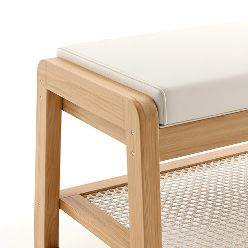 Iris Bamboo Shoe Storage Bench