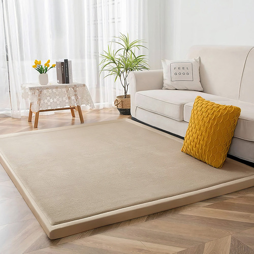 Beige Luna Memory Foam Tatami Mat