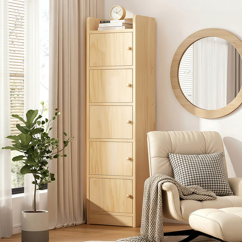 Arlo Bamboo 5 Shelf Bookcase