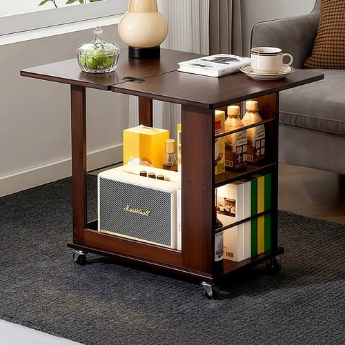 Maeve Bamboo Foldable Kitchen Trolley