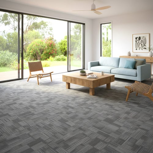 Greco 500 x 500mm Twisted Yarn Carpet Tile