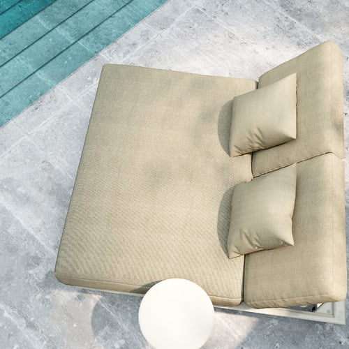 Bailar Aluminium Alloy Double Sun Lounge