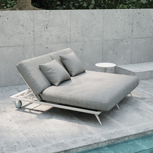 Bailar Aluminium Alloy Double Sun Lounge